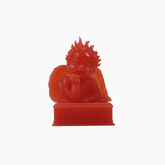 Cherub Baby Benjamin Sculpture Candle