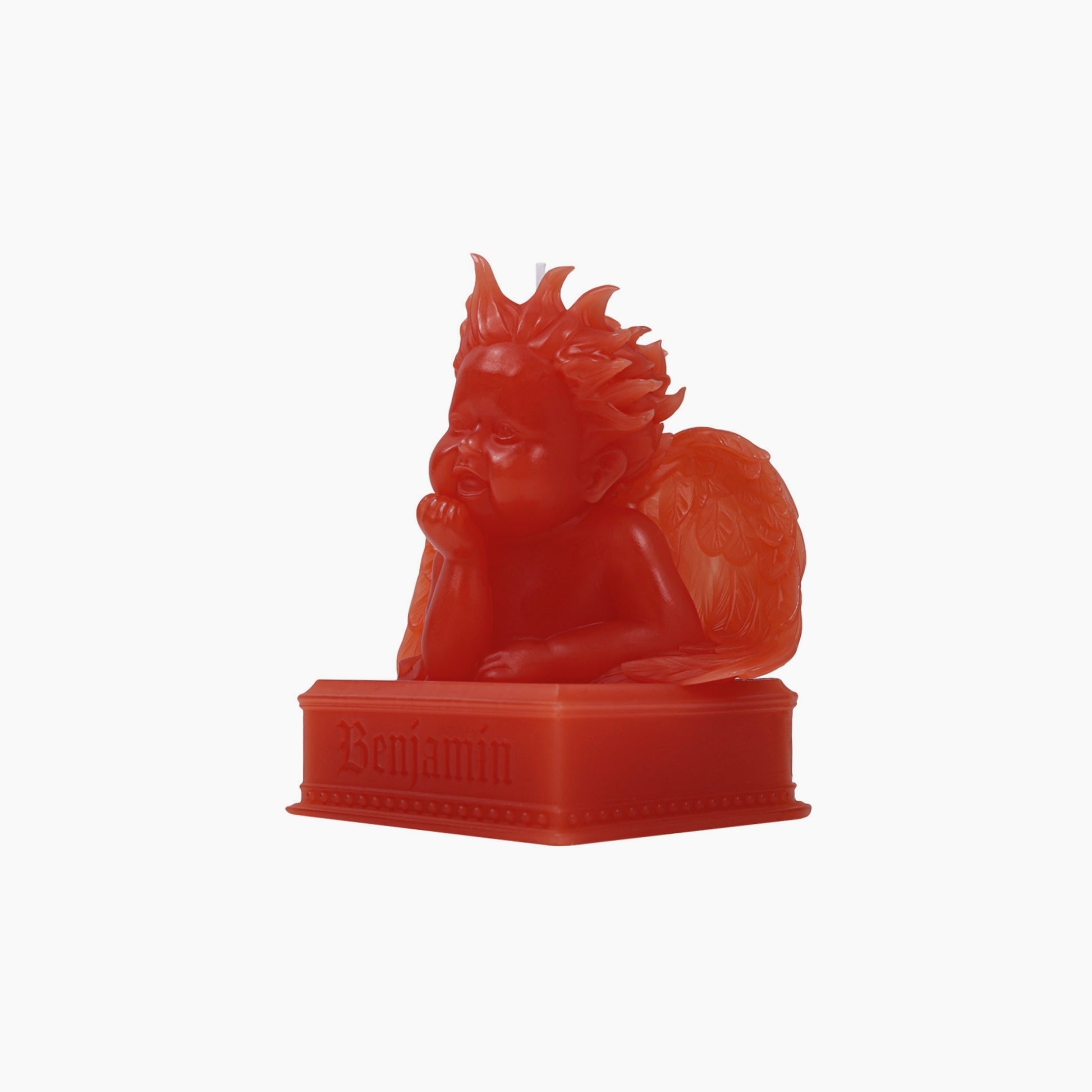 Cherub Baby Benjamin Sculpture Candle