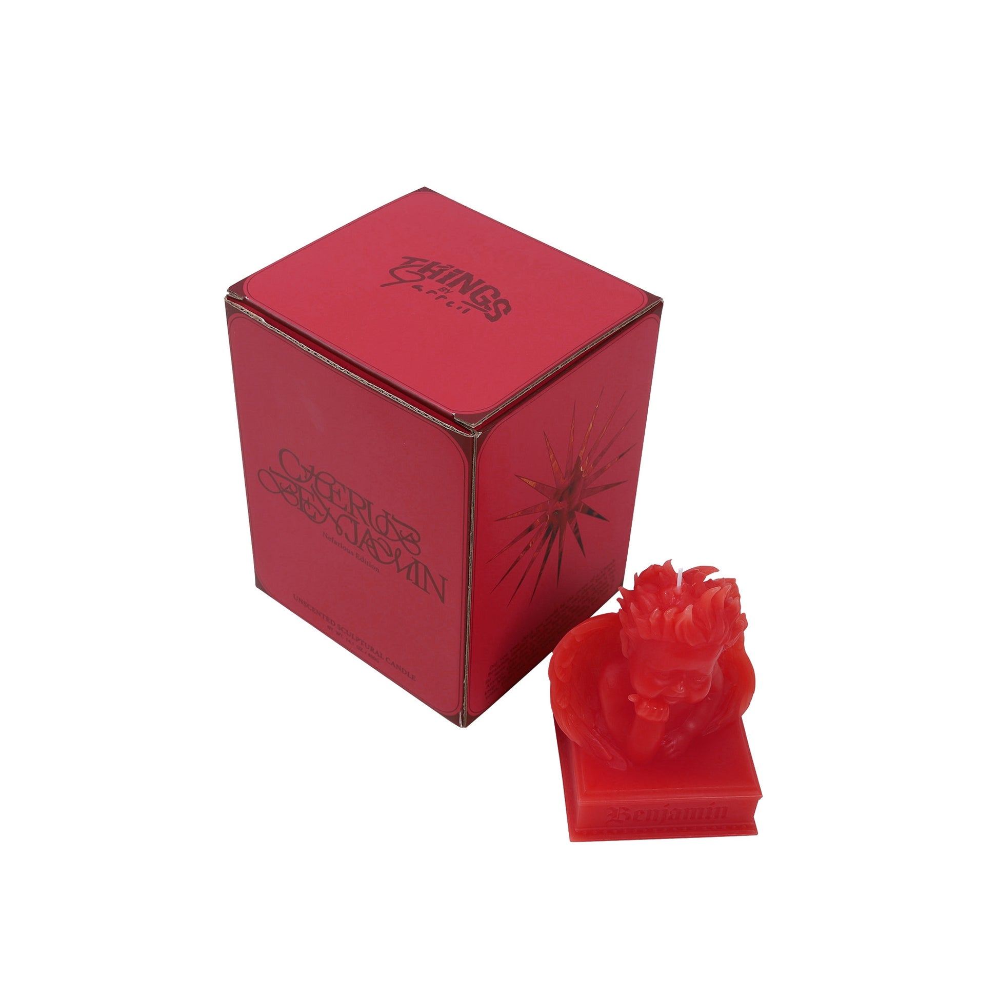 Cherub Baby Benjamin Sculpture Candle